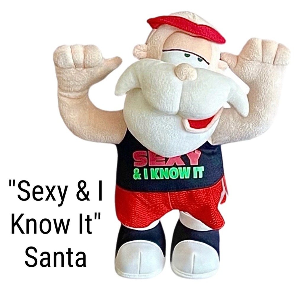 Retired Santa "I'm Sexy and I Know It" Work Out Runner